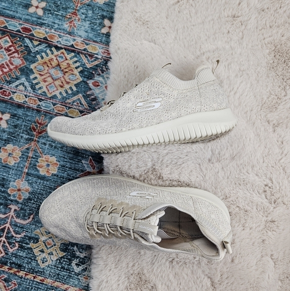 Skechers Women's Slip On 12919 Natural US 8.5 - Picture 2 of 10